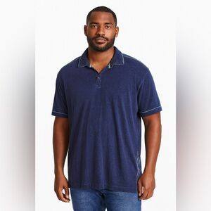 Tommy Bahama Jeans Men's Blue Jean Island Modern Fit Polo Shirt EUC XL #1963